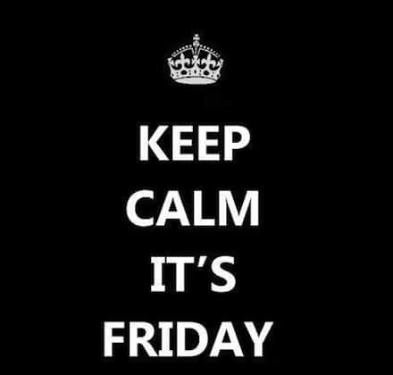 keepcalmfridaydone