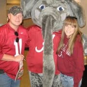Big Al before Alabama Football Game