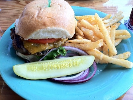 Spinnaker's Paradise Burger