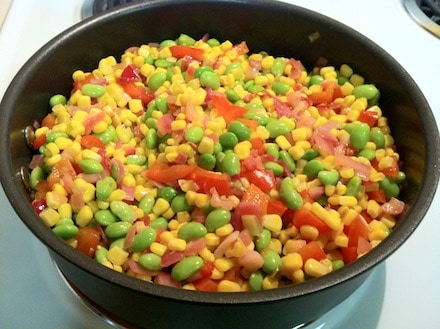 Edamame & Corn Succotash Recipe & Victoria’s Secret Semi Annual Sale