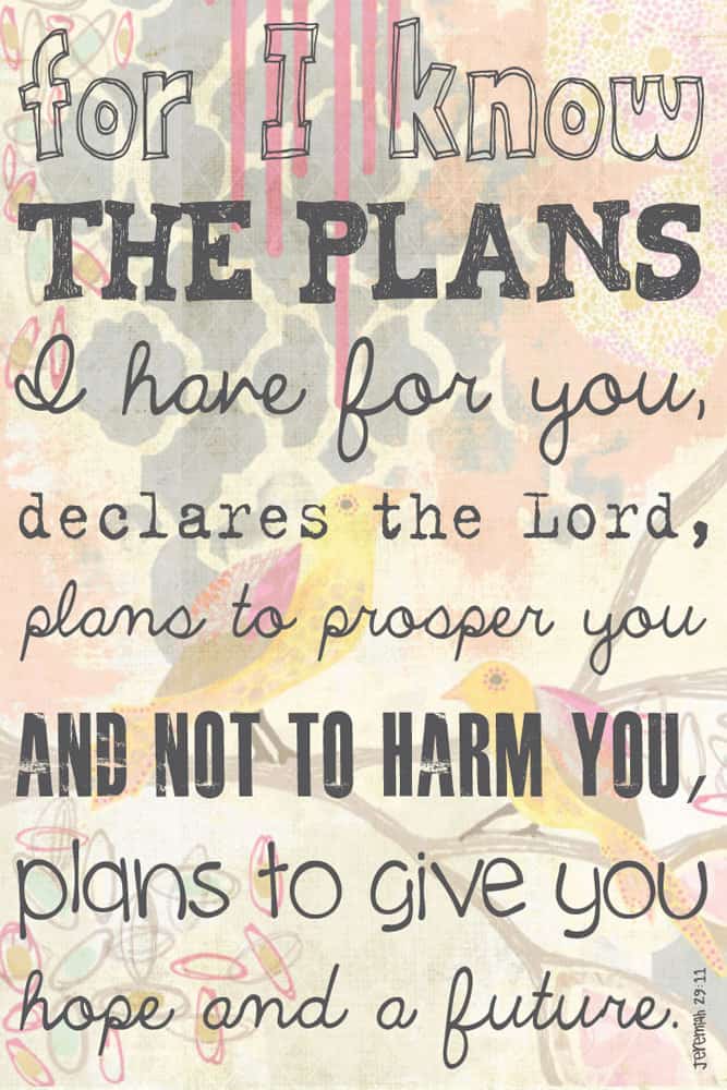 The Plans I Have for You Bible Quote - SoreyFitness