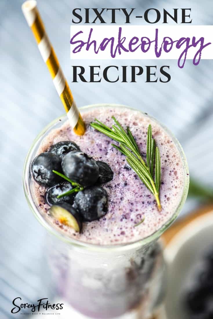 61 Shakeology Recipes for Every Flavor : Chocolate, Greenberry, Vanilla, Strawberry and Cafe latte