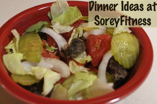 Dinner Ideas At SoreyFitness