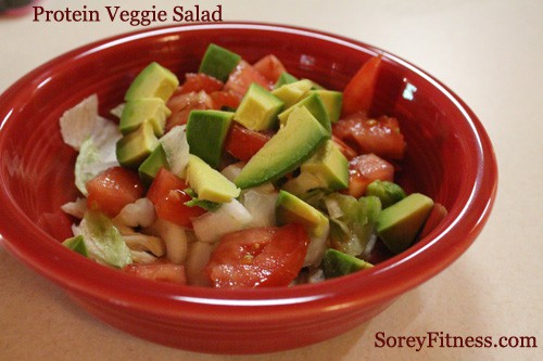 protein veggie salad