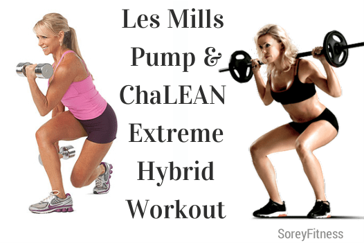 Les Mills PUMP ChaLEAN Extreme Hybrid Workout Calendar