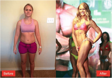 body beast review Before and after