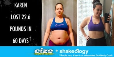 Cize Results Workout Karen