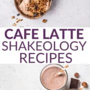 cafe latte shakeology recipes