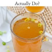 What does bone broth actually do?