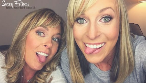 Kalee and Kim Silly Picture 2016