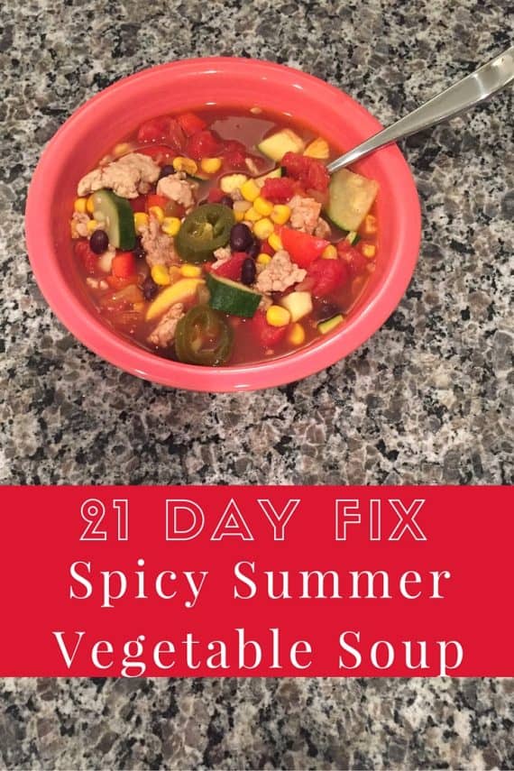 21 Day Fix Vegetable Soup