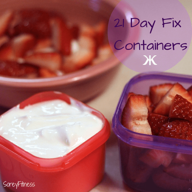 The 21 Day Fix Meal Plan Containers