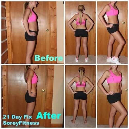 21 day fix extreme results without diet