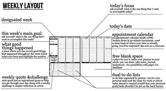 how to use the daily planner