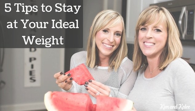 5 Tips to Stay at Your Ideal Weight & Break Free of the Scale