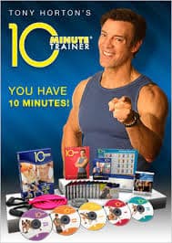 Tony Horton on the cover of 10 minute trainer