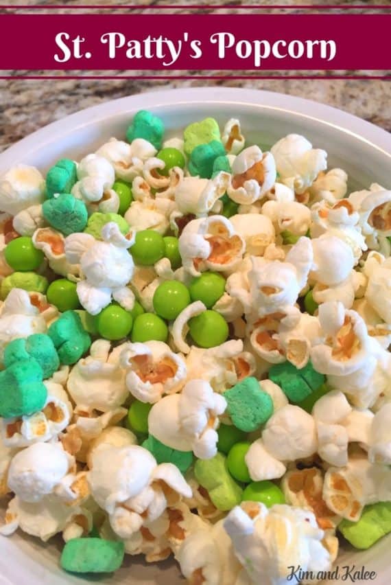 St Patrick's Day Recipe - Super Easy to Make Lucky Leprechaun Popcorn