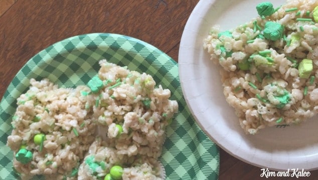 St Patricks Day Treats – Magical Rice Krispie Treats