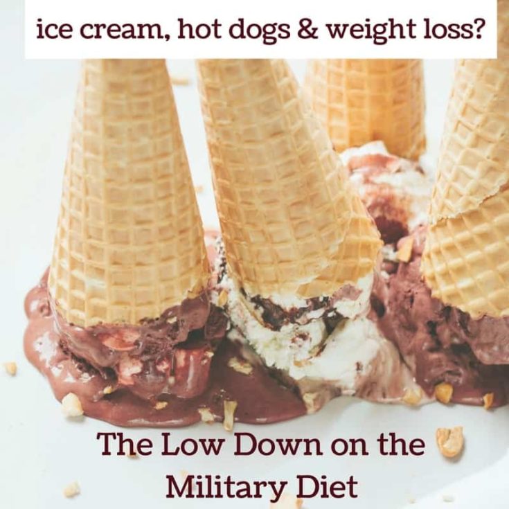 3 Day Military Diet The Low Down on the Hot Dog and Ice Cream Diet