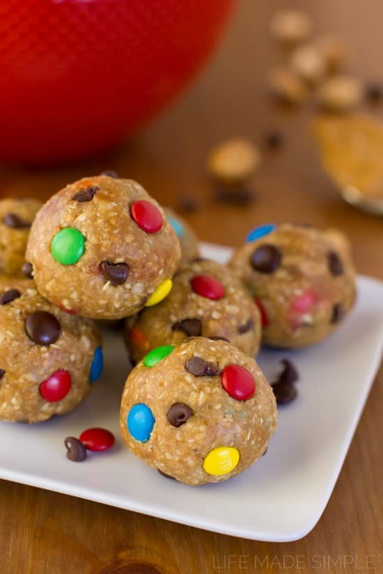 Cookie Dough Energy Bites