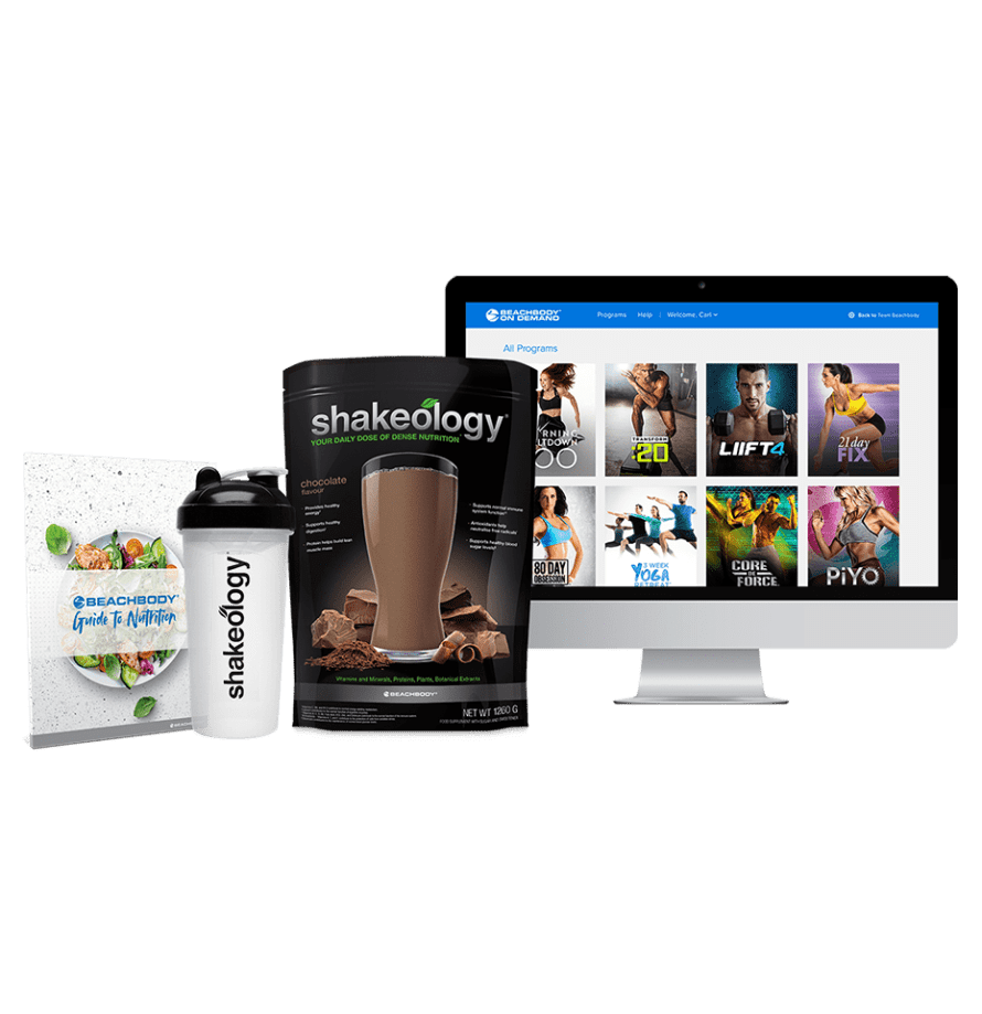 The Beachbody on Demand Challenge Pack with Shakeology and Workouts