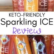 Keto Friendly Sparkling ICE bottles