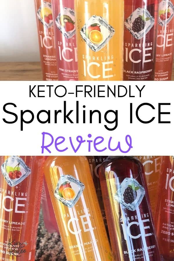 Keto Friendly Sparkling ICE bottles