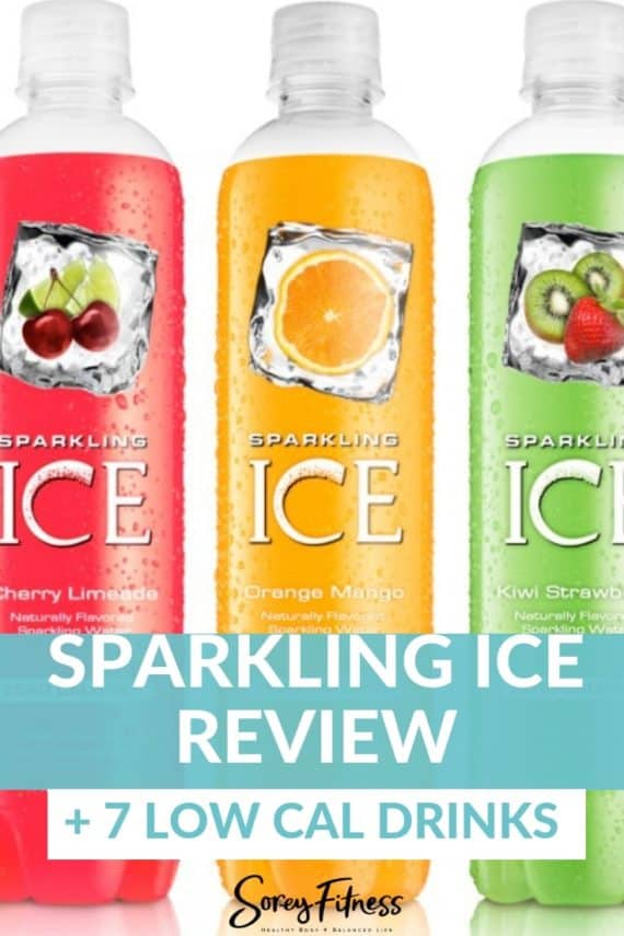 flavored sparkling water ice