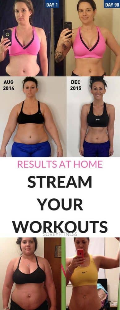 You'll love being able to stream your workouts! Get access to everything from yoga and strength training to dance and cardio classes for under $10 a month!