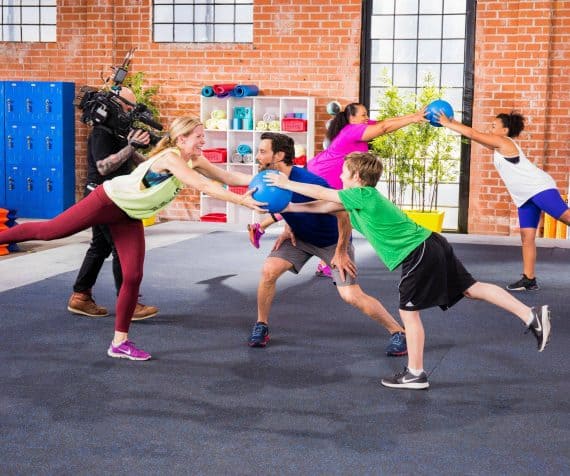 Looking for kid workouts that you'll enjoy too? Double Time is perfect for moms and their kids, couples or siblings! Check out this fun partner workout now!