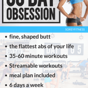 Autumn Calabrese workouts are always so effective! 80 Day Obsession is going to be a great way to lose weight, tone up and build up lean muscle with strength training. I can't wait to see the new recipes and meal plan either!