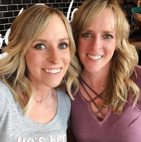 Kalee (29) and Kim (47) after using Collage Peptides from Vital Proteins