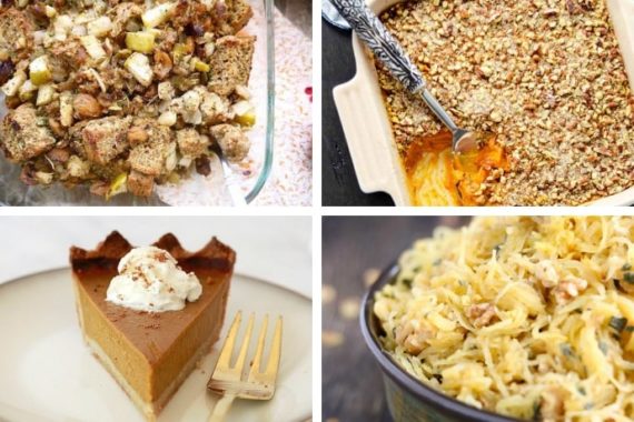 healthy thanksgiving recipes sides casseroles stuffing and desserts