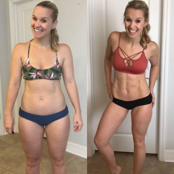 Womens 80 Day Obsession Before and After