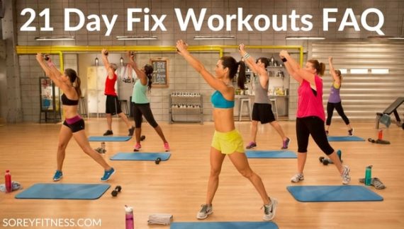 21 Day Fix Workouts Schedule - Working Out at Home