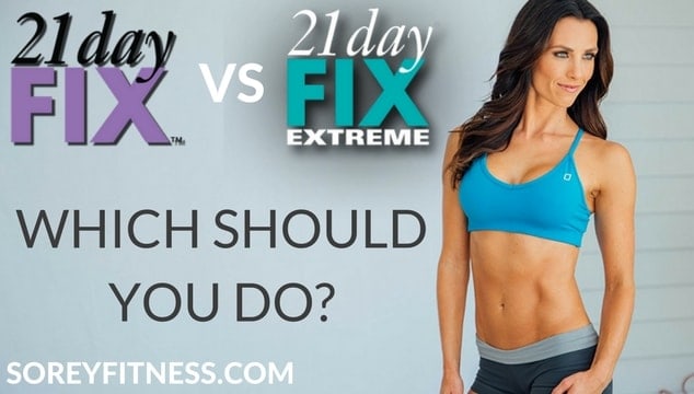 21 day fix extreme results without diet