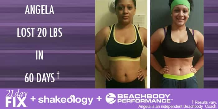 21 day fix before and after multiple rounds