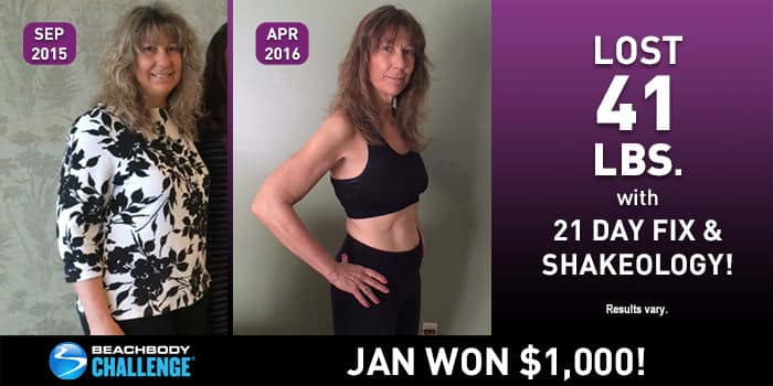 21 day fix weight loss results