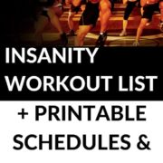 Insanity Workout Calendar