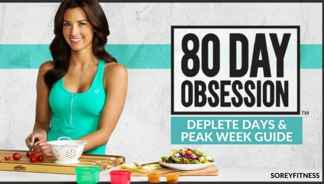 80 Day Obsession Deplete Days Peak Week