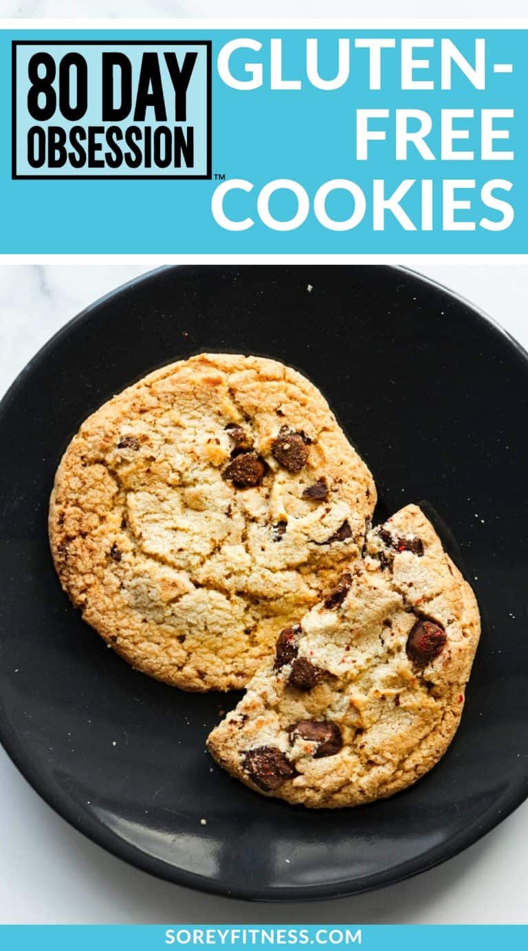 80 Day Obsession Cookies – Gluten Free Chocolate Chip Cookies