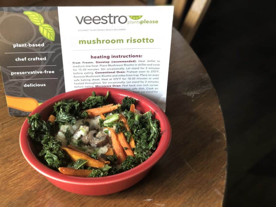 Veestro's Mushroom Risotto