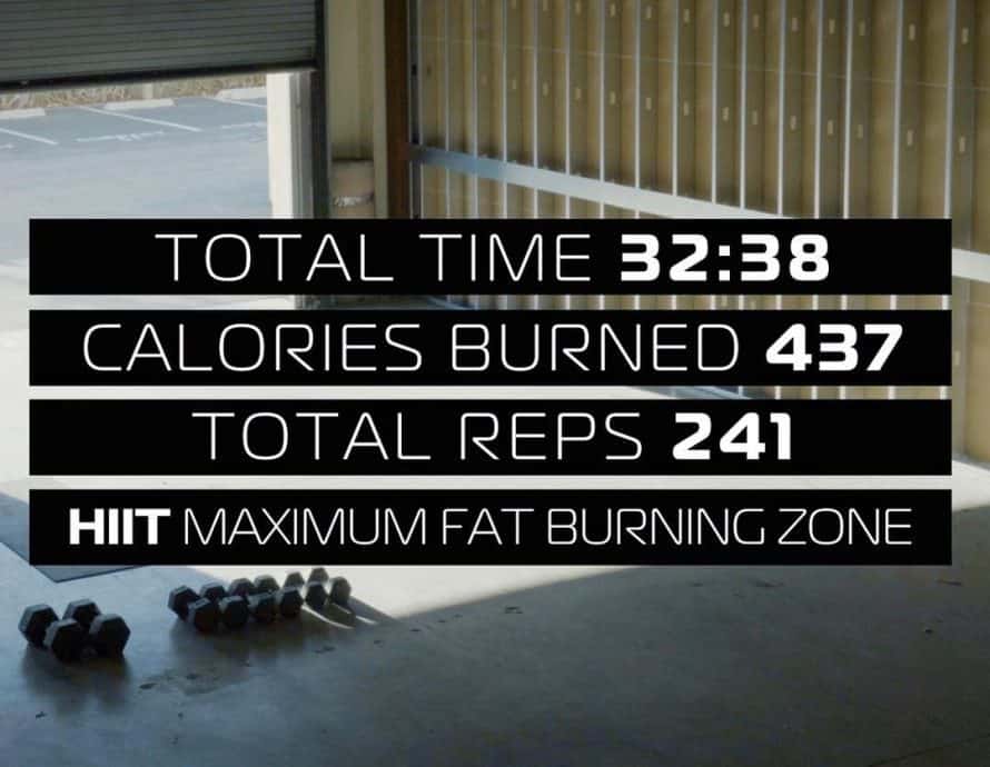 LIIFT4 Review Workout with Reps and Calorie Burn