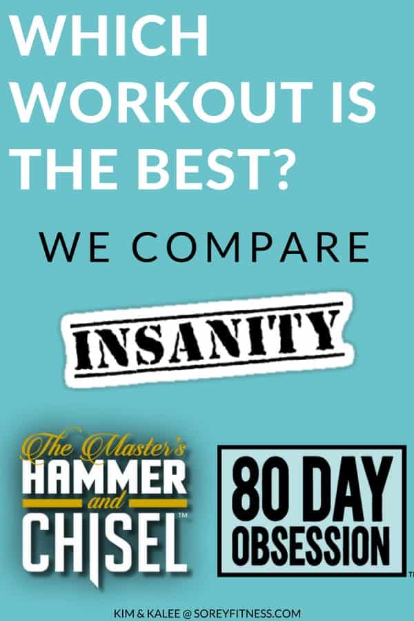 80 Day Obsession vs Hammer & Chisel or Insanity