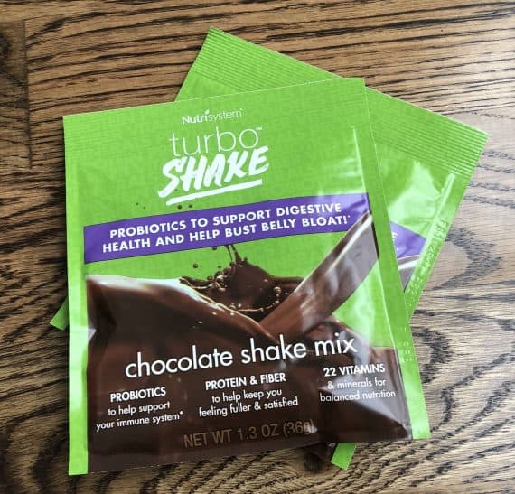 Nutrisystem Shake Mix, Chocolate Fudge, Turbo Shake