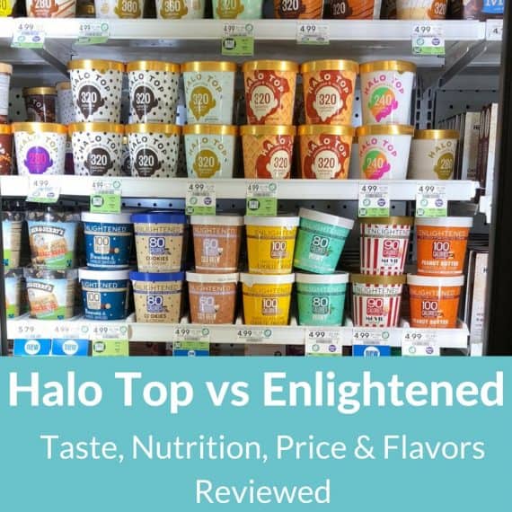 enlightened ice cream vs halo top