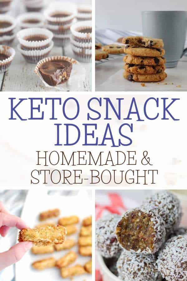 40+ Best Keto Snacks collage