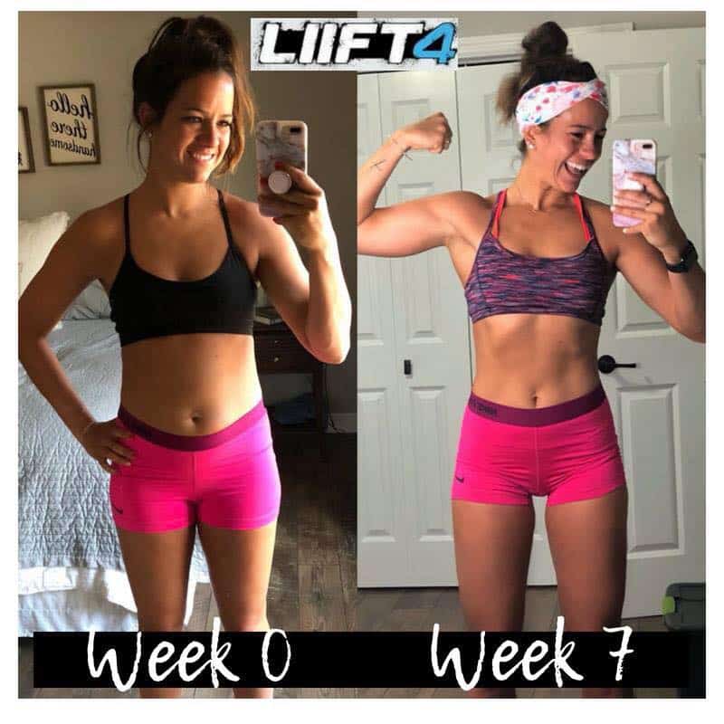 LIiFT4 before and after