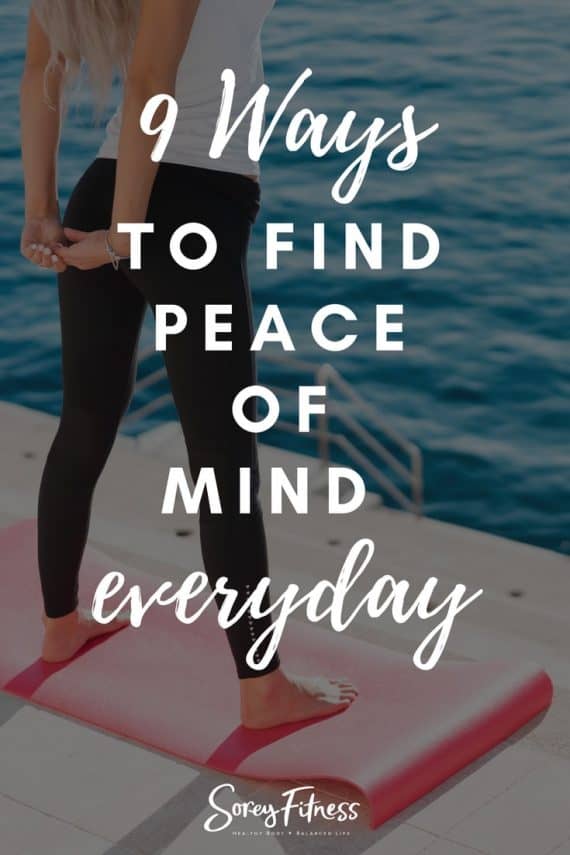 peace of mind in your daily life