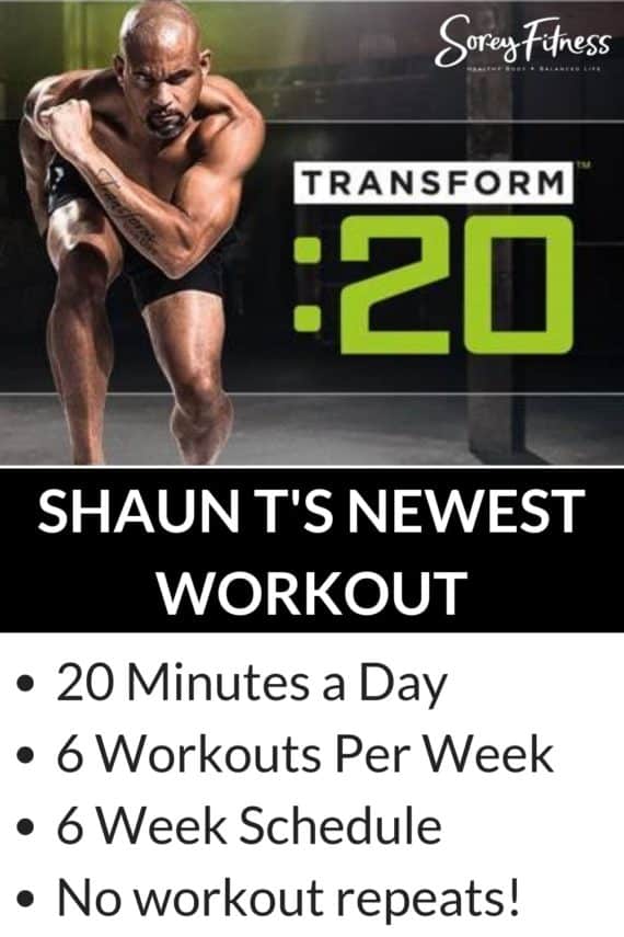 Easy Transform 20 workout dvd for Weight Training